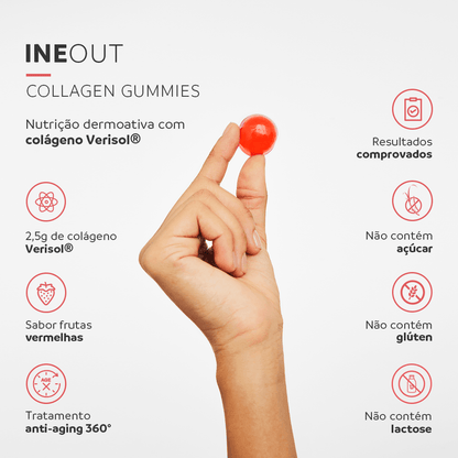 Kit Ineout Collagen Gummies